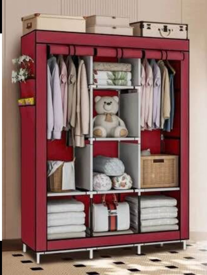 Closet Storage Wardrobe 88130 130 x 45 x 175