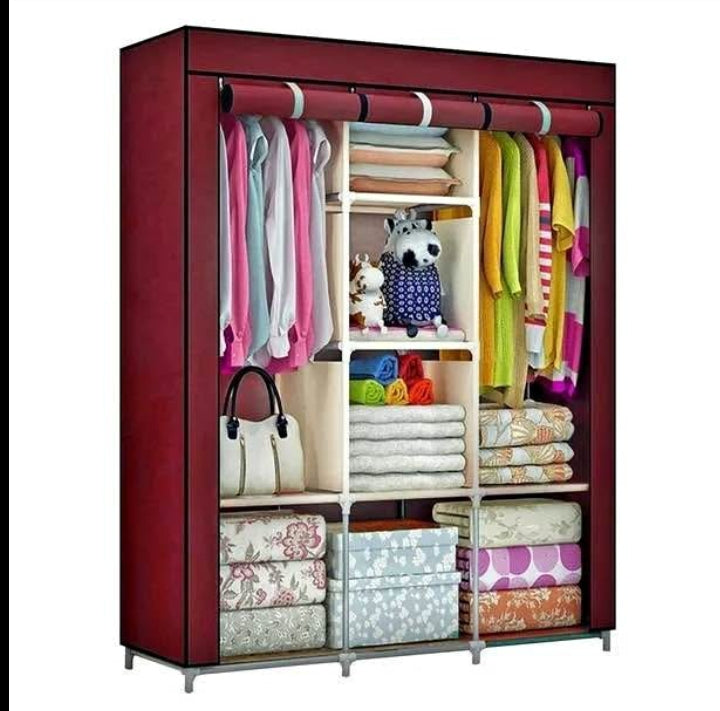 Closet Storage Wardrobe 88130 130 x 45 x 175