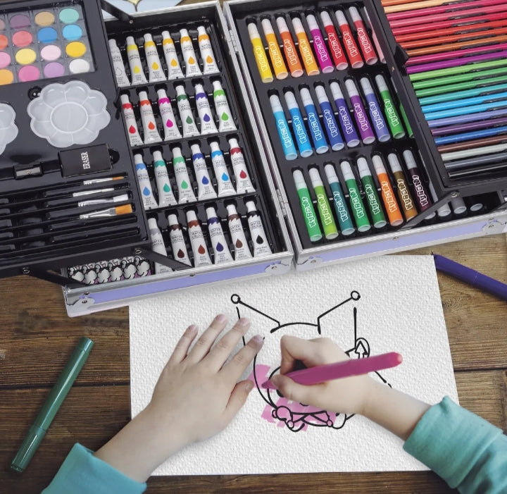 Maletín set de arte diseño moderno