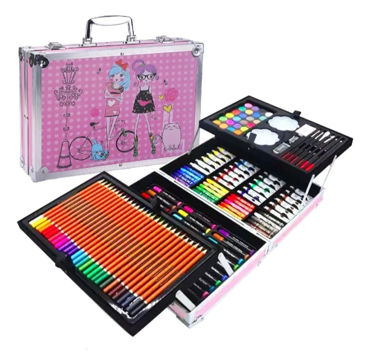 Maletín set de arte diseño moderno
