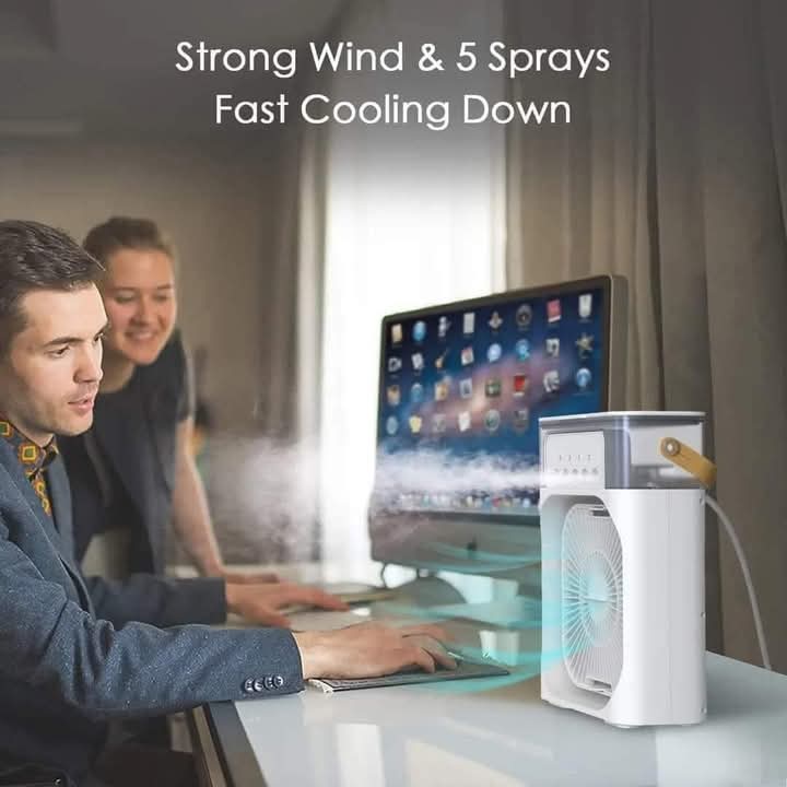 Ventilador aire humidificador