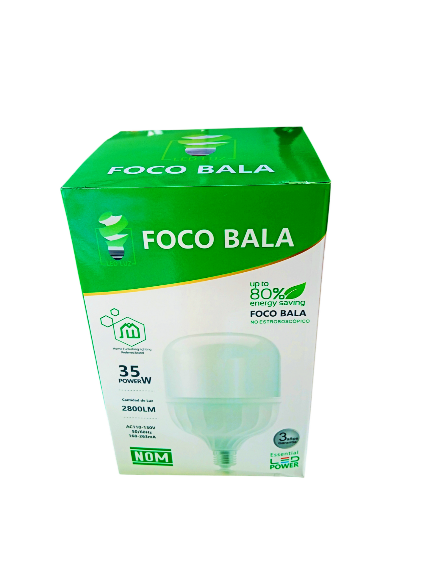 Foco Grande 35 watts 2800 lumenes