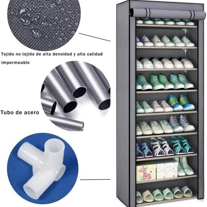 Zapatera liviana para 27 pares fácil armado
