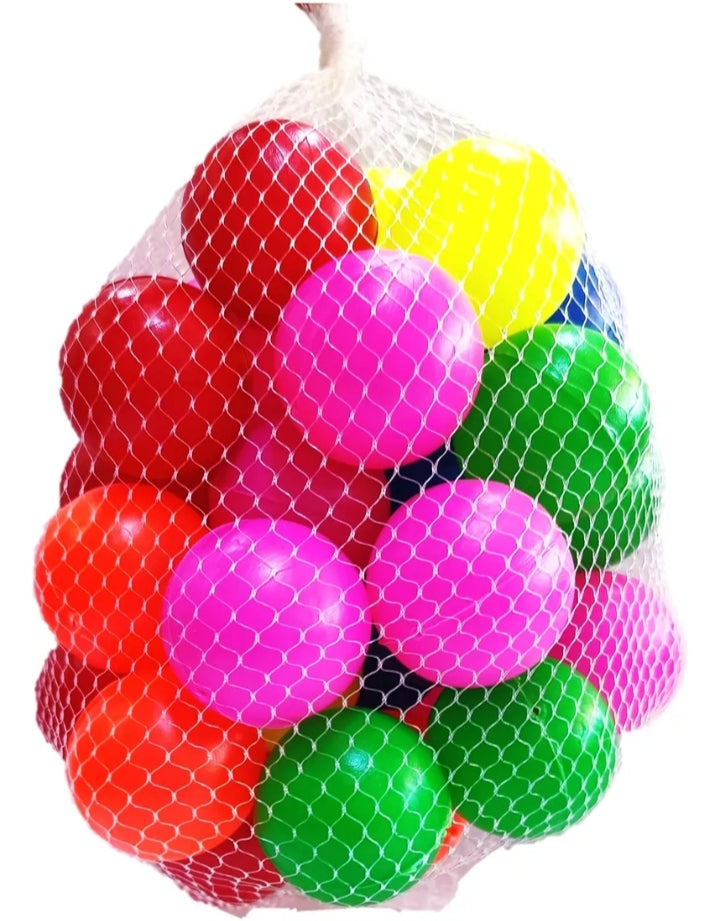 Bulto de 50 pelotas de hule, semirígido