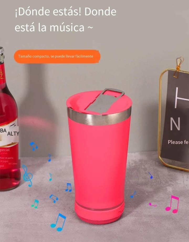 Termo bocina Bluetooth recargable