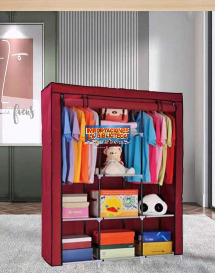 Closet Storage Wardrobe 88130 130 x 45 x 175
