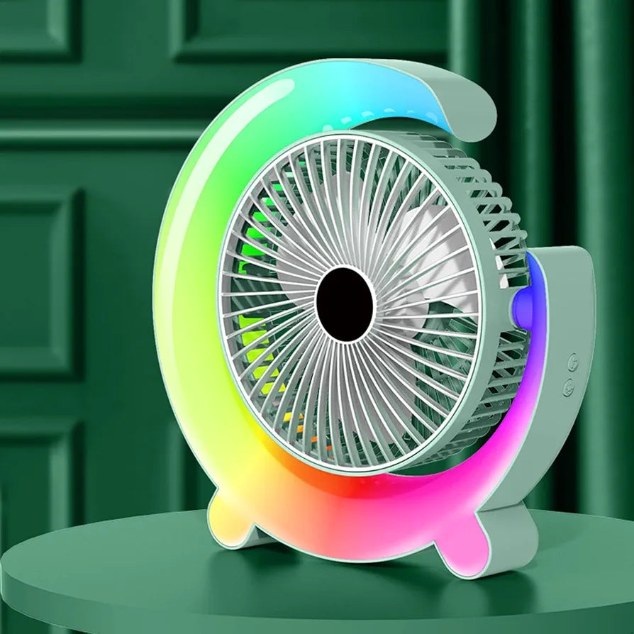 Ventilador de viaje USB diseño minimalista