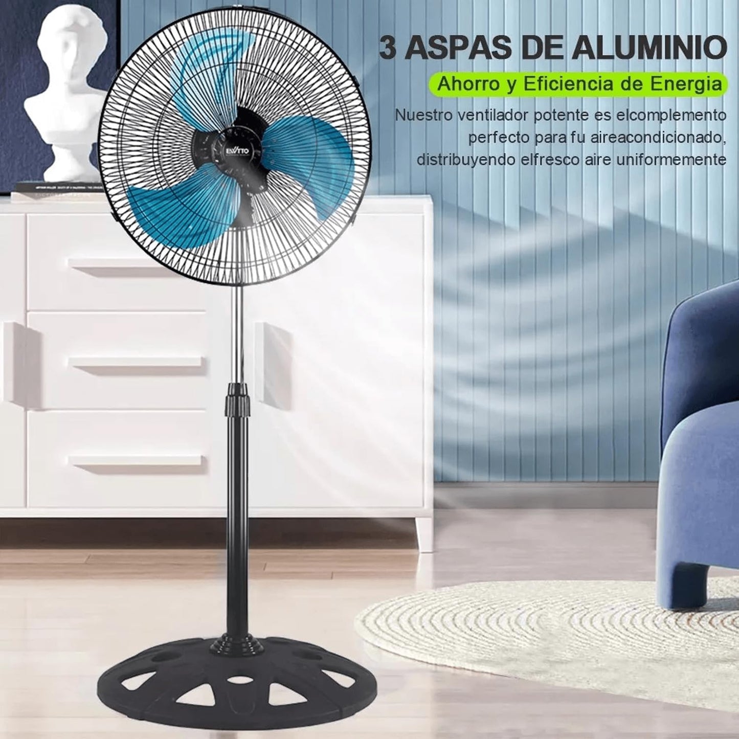 Ventilador 18 pulgadas de importacion