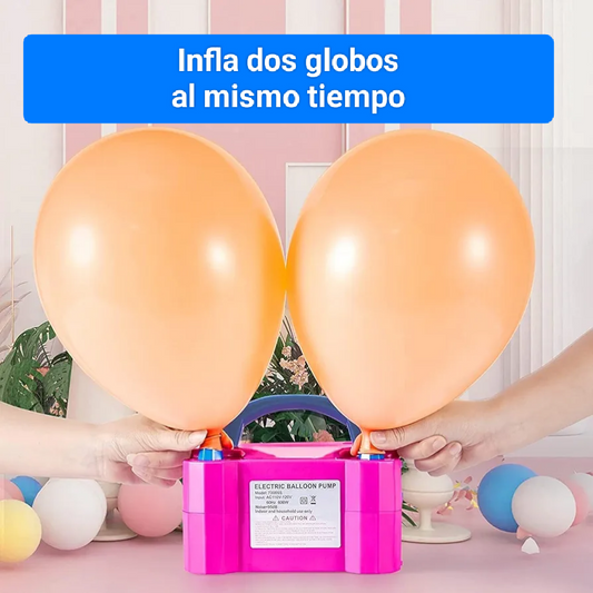 Bomba electrica para inflar globos