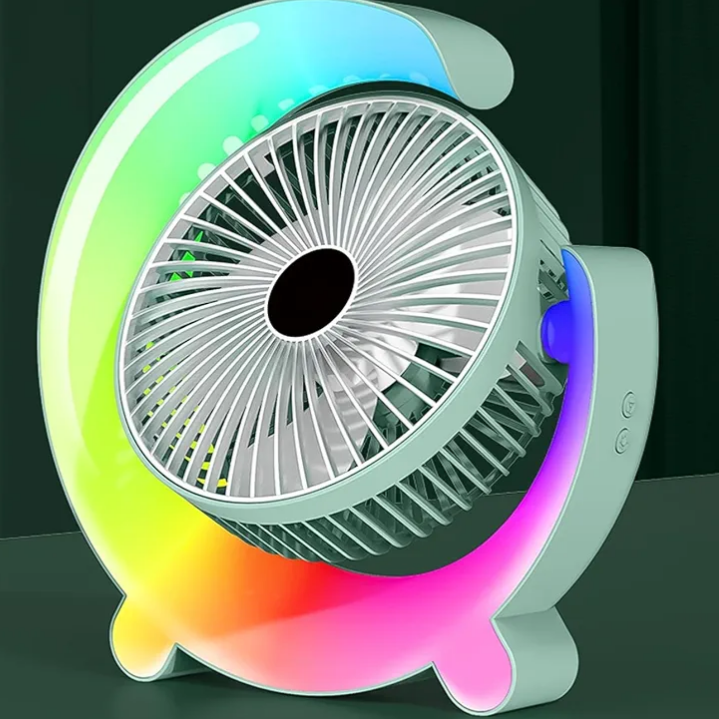 Ventilador de viaje USB diseño minimalista