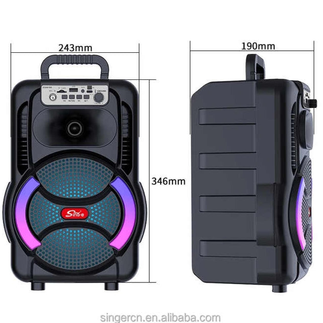Bafle amplificado 8 pulgadas