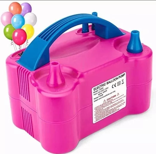 Bomba electrica para inflar globos