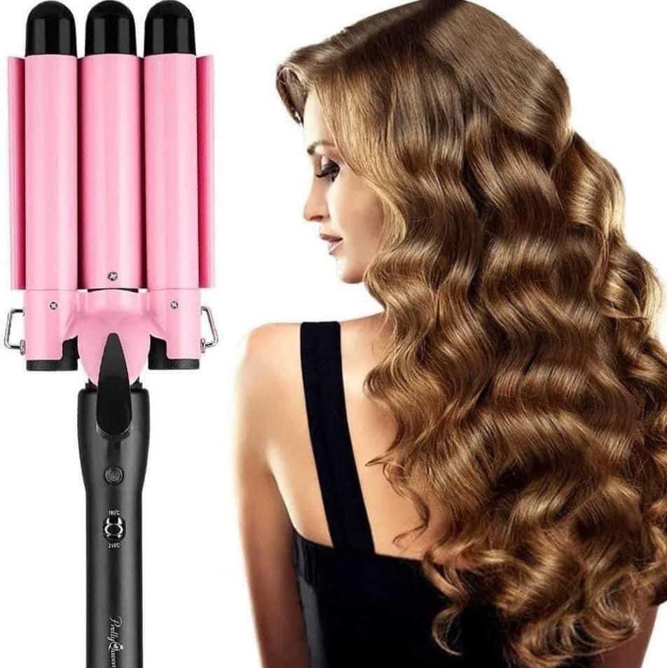 Enchinadora de pelo wafflera
