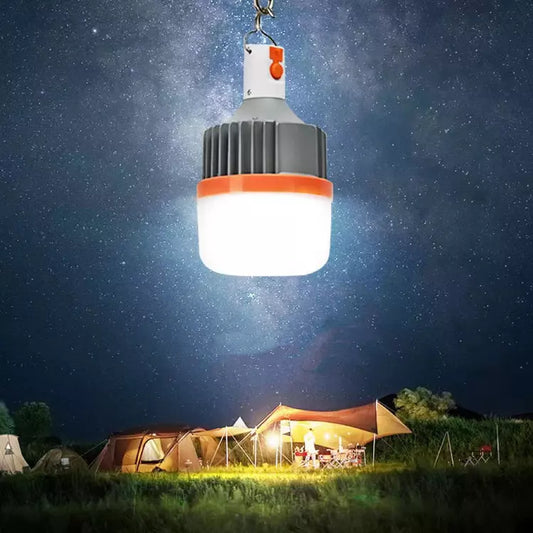 Foco o bombilla de emergencia, recargable usb