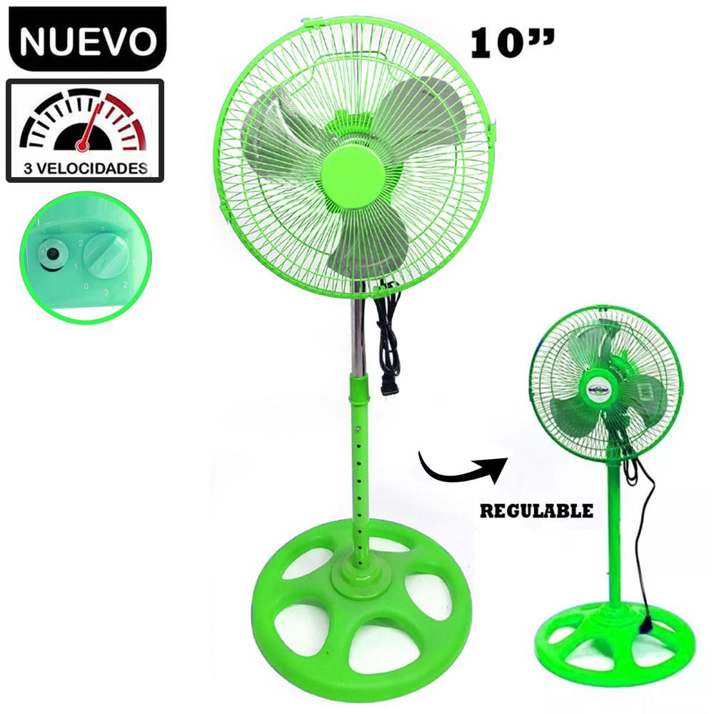 Ventilador 10 pulgadas colores