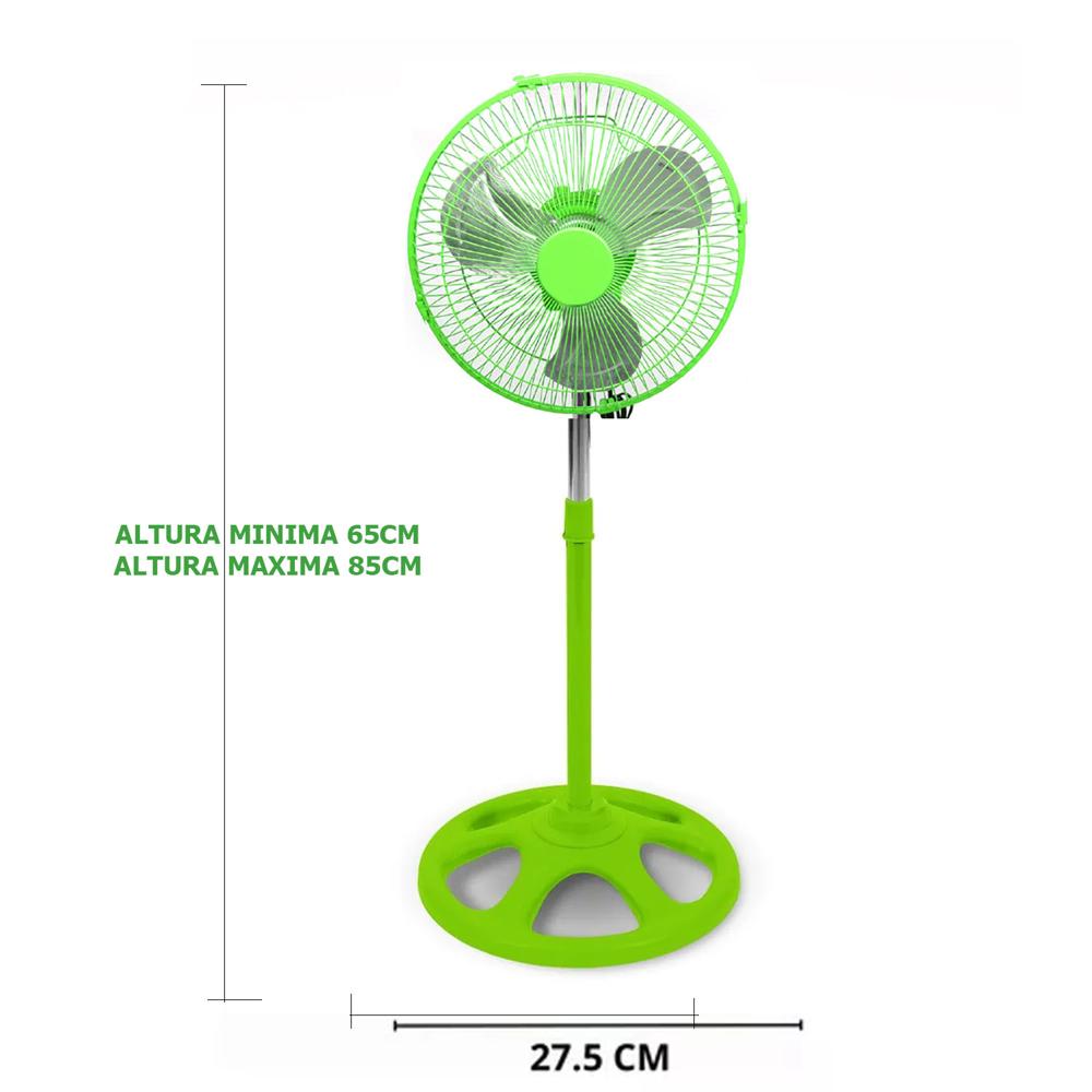 Ventilador 10 pulgadas colores