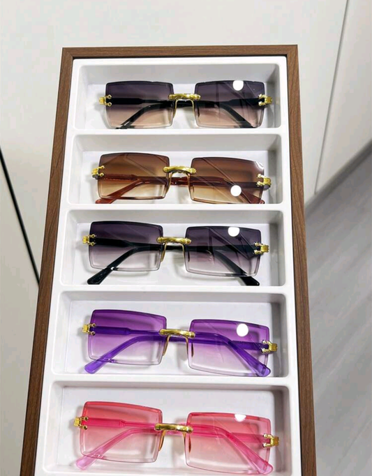 Gafas estilo degradado