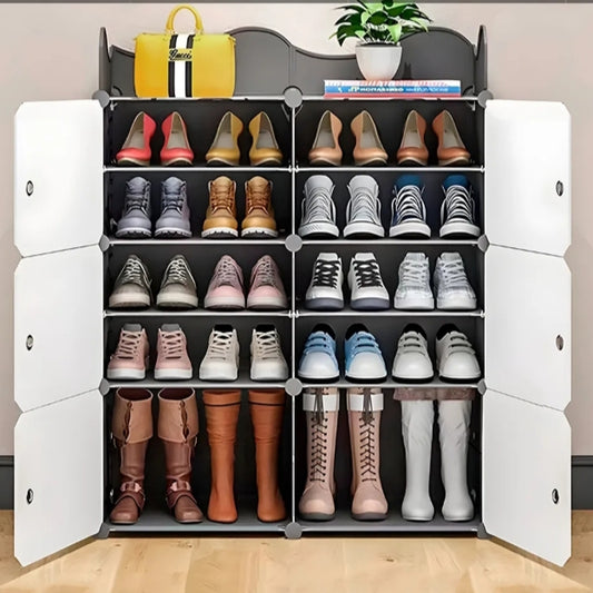 Zapatera con puerta 82 x 28 x 108 cms