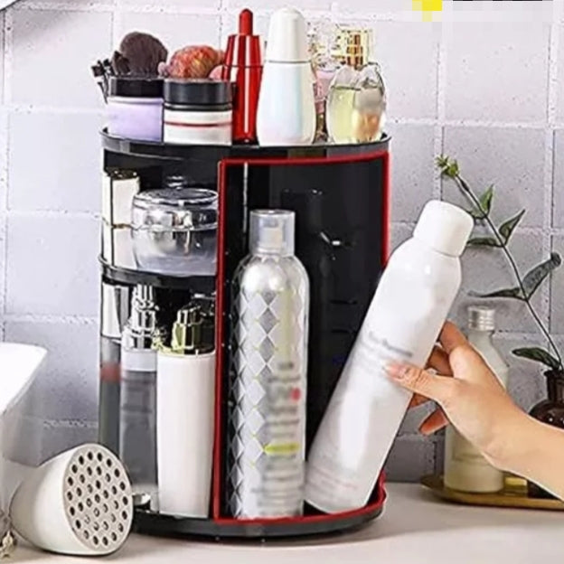 Cosmetiquera acrílica giratoria