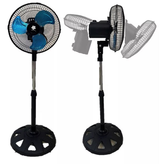 Ventilador de 10 pulgadas y aspas de metal