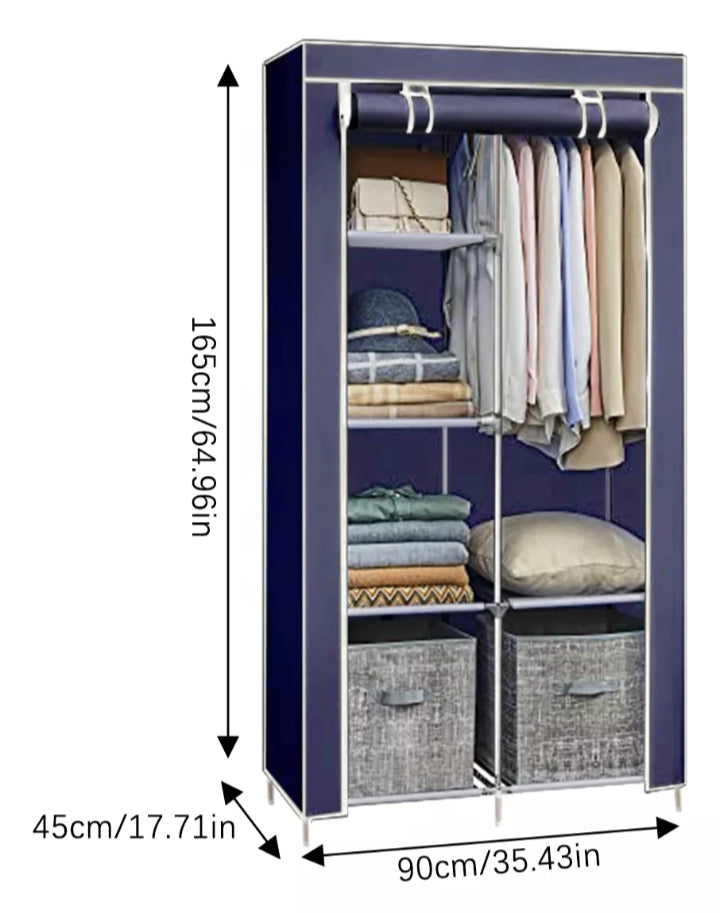 Closet armario de 56 CMS x 44 CMS x 146 cms