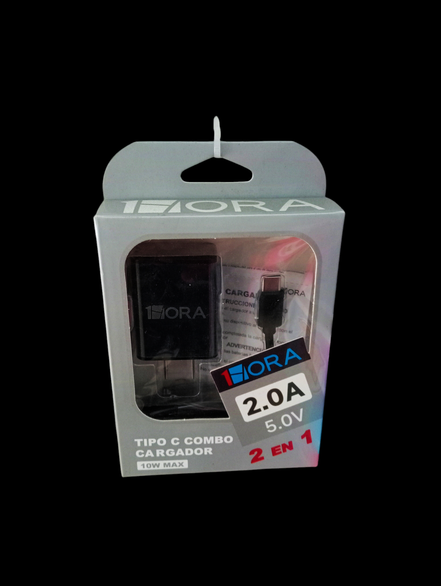 Cargador para celular tipo c 1 Hora