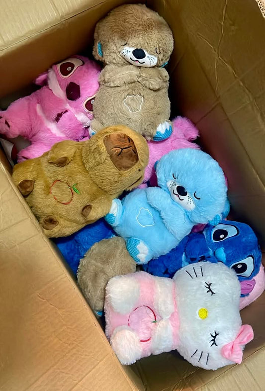 Peluche acompañante del bebé antiestrés relajante y conciliador del sueño
