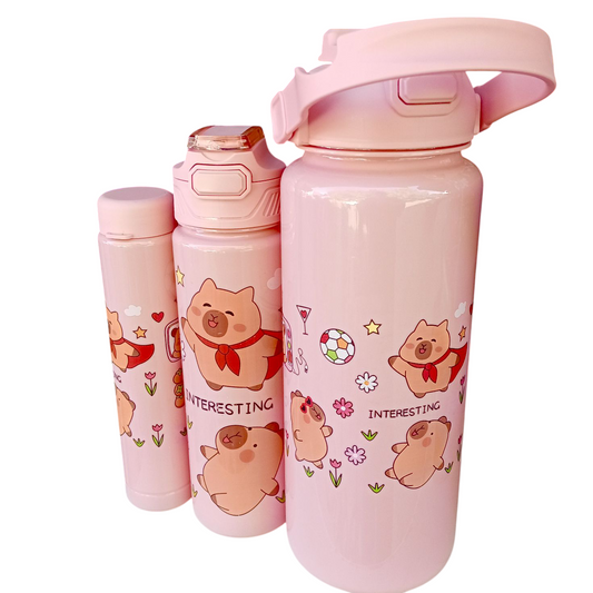 Tríos motivacional de vasos
