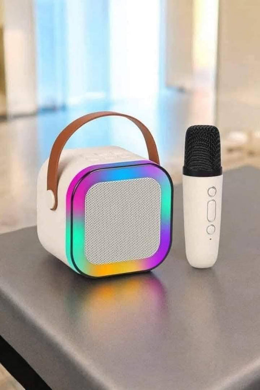 Bocina karaoke Bluetooth recargable