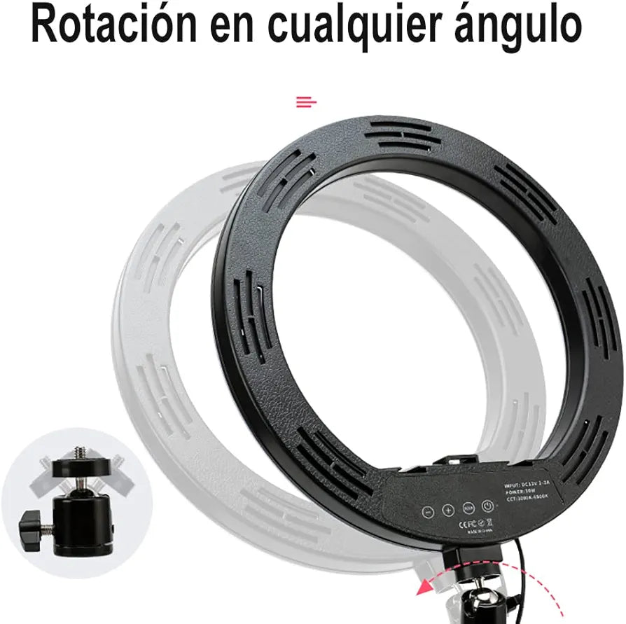 Aro de luz 12 pulgadas