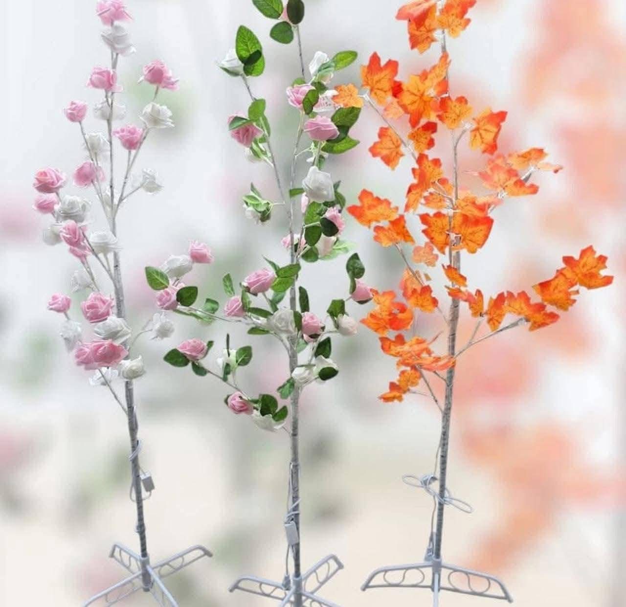 Arbolitos Hojas y Flores