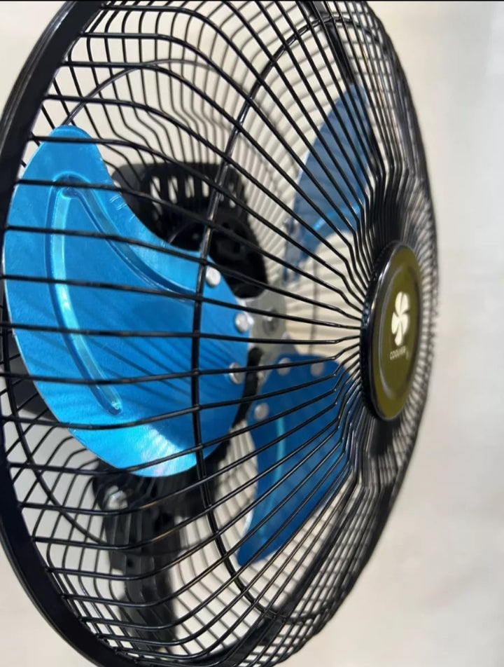 Ventilador de 10 pulgadas y aspas de metal