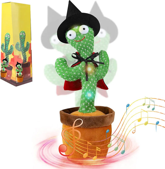 Cactus bailarin y parlanchín, repite lo que dices.