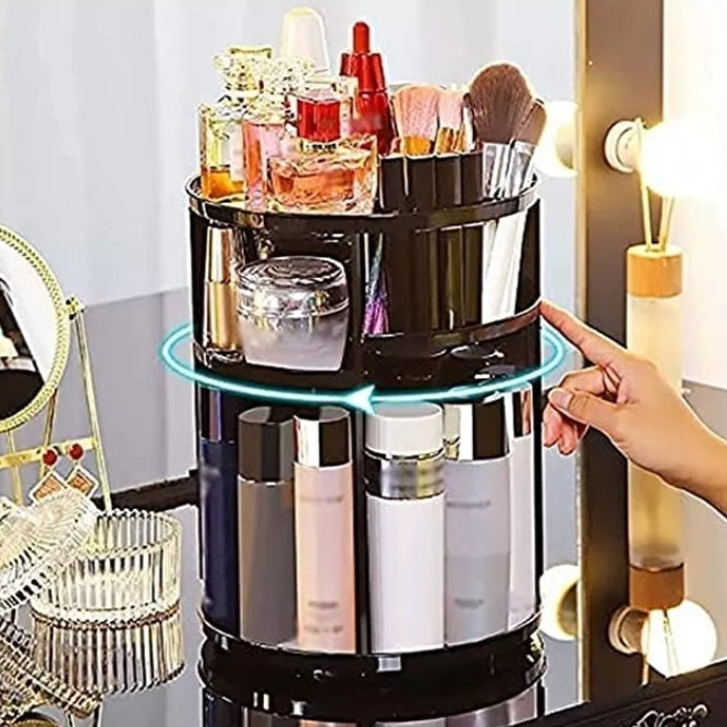 Cosmetiquera acrílica giratoria