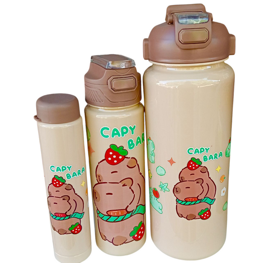 Tríos motivacional de vasos
