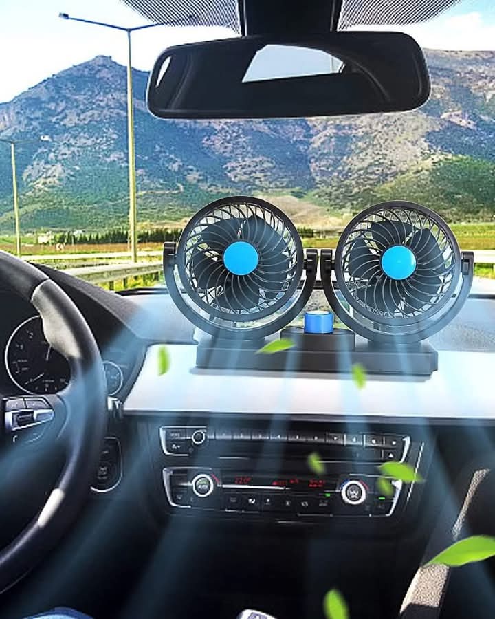 Ventilador doble para auto