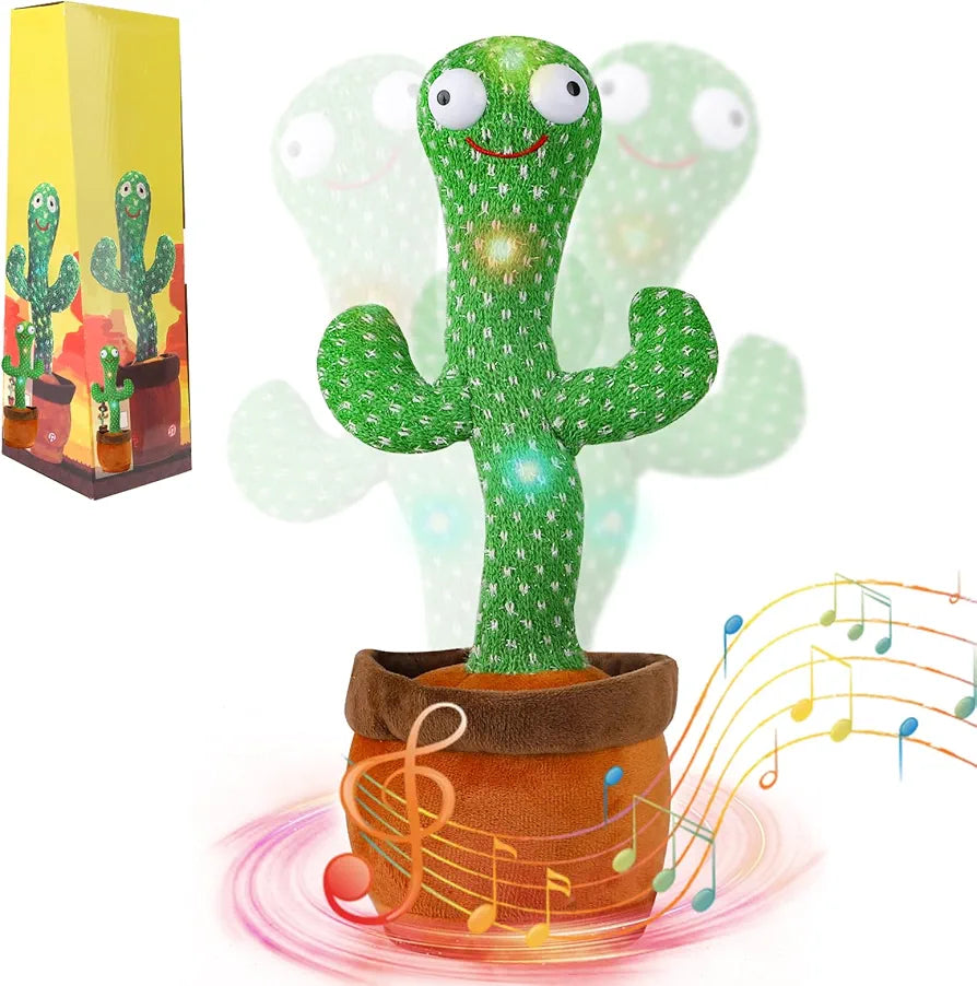 Cactus bailarin y parlanchín, repite lo que dices.