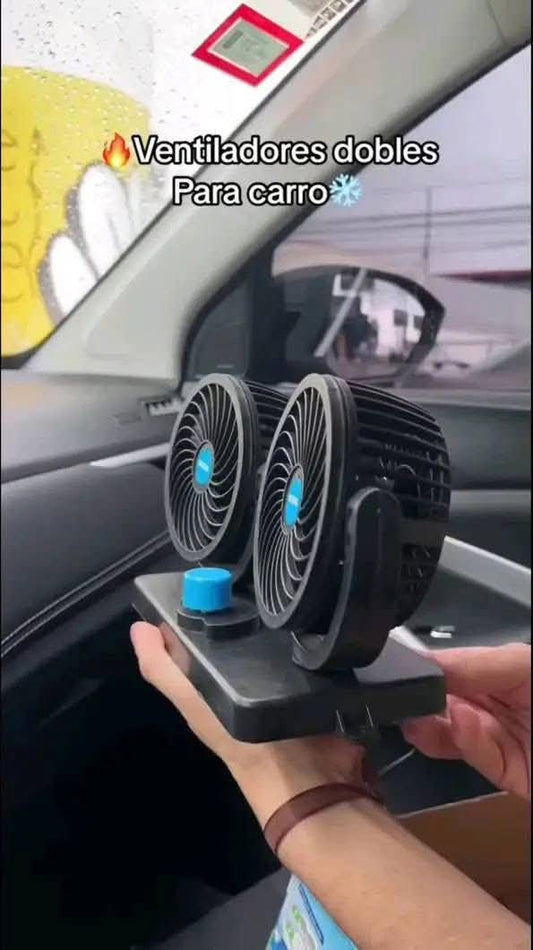 Ventilador doble para auto