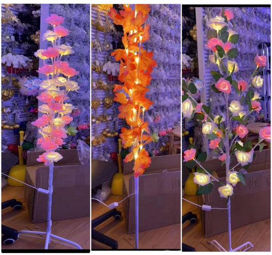 Arbolitos Hojas y Flores